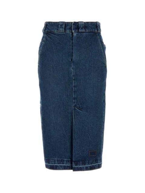 Maison Margiela Maison Margiela Women Denim Skirt
