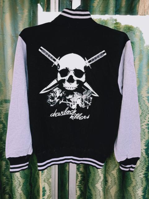 Other Designers Skulls - DEVILOCK KILLER PUNK VARSITY JACKET