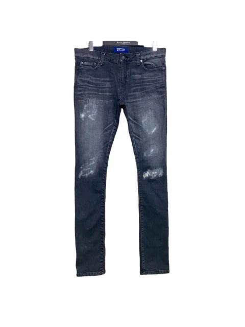 Other Designers Japanese Brand - FRAMMENTO CUORE Distressed Skinny Jeans Stretch