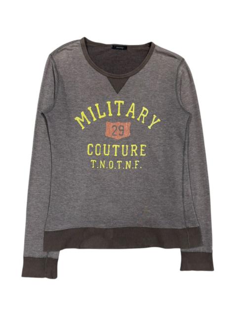Other Designers 5351 POUR LES HOMMES - 291295 Homme Military Couture Pullover Sweatshirt