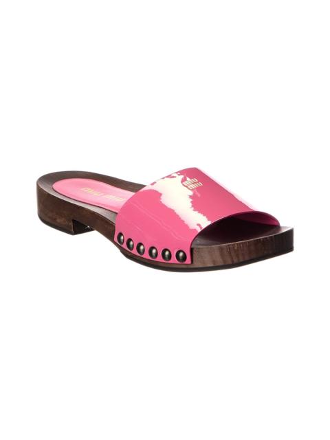 Miu Miu Miu Miu Patent Sandal