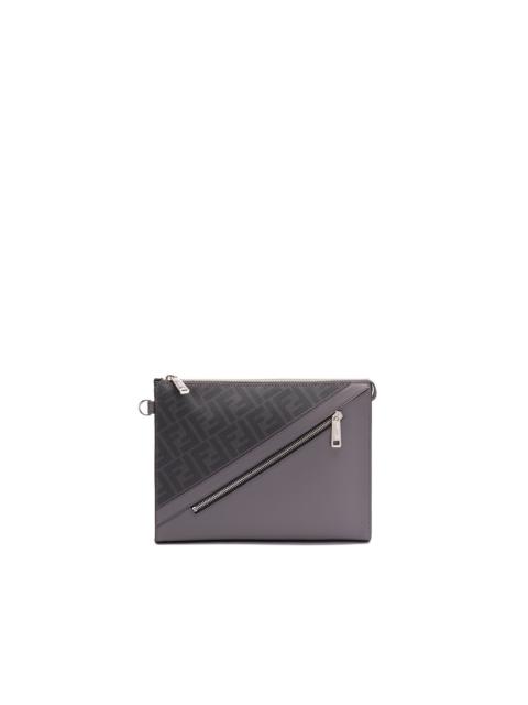 FENDI `Fendi Diagonal` Clutch Bag