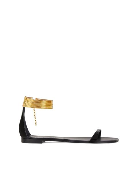 Kay flat leather sandals