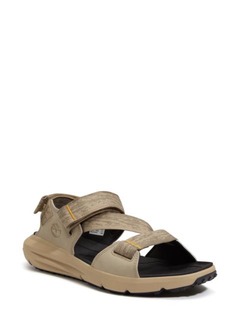 Timberland Motion Dune Sandal in Light Brown Webbing at Nordstrom