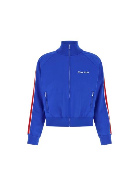 Miu Miu MIU MIU Blue Sweatshirt New And Authentic (Women's size:IT 4