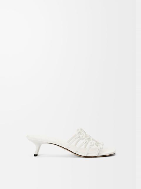 Loewe Petal Anagram slide in soft calfskin