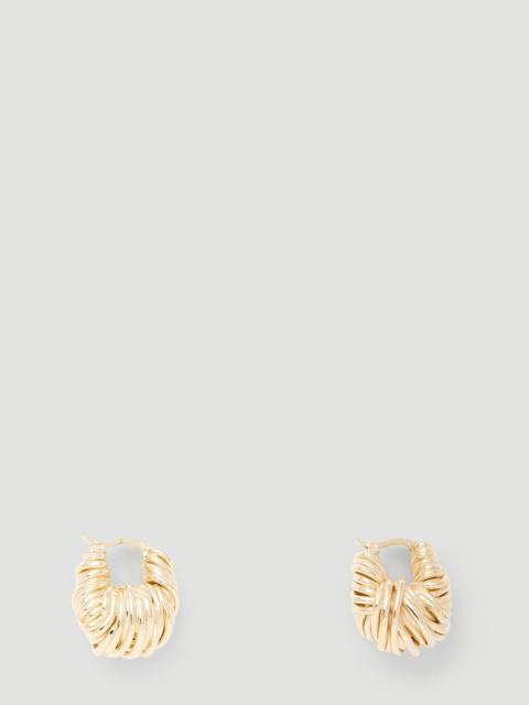 Bottega Veneta Bottega Veneta Women Twisted Hoop Earrings