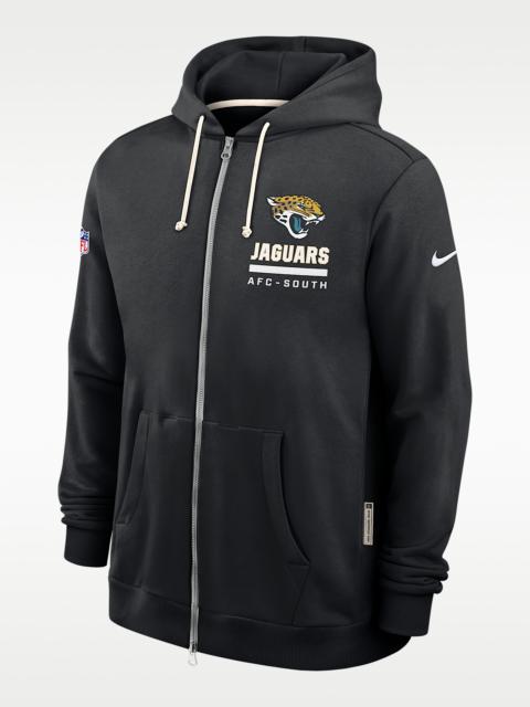 Nike Jacksonville Jaguars Utility Player Sideline Men's Nike Dri-FIT NFL Full-Zip Hoodie