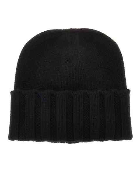 EMPORIO ARMANI CASHMIRE KNITTED BEANIE HAT