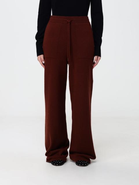 Max Mara MAX MARA High-Waisted Pure Cashmere Knit Wide-Leg Trousers