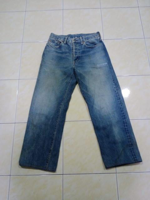 Other Designers Hollywood Ranch Market Distressed Reworked Selvedge Denim