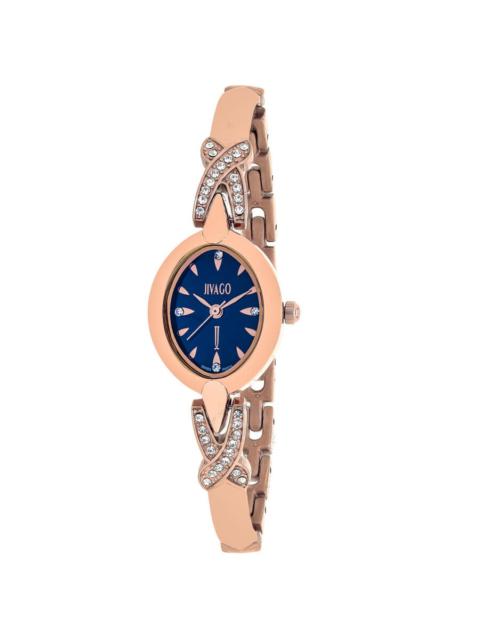 Other Designers Jivago Via Quartz Blue Dial Ladies Watch JV3614