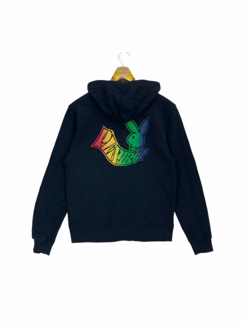 Other Designers Vintage - Playboy Colorful Big Logo Zipper Hoodies #3152-97