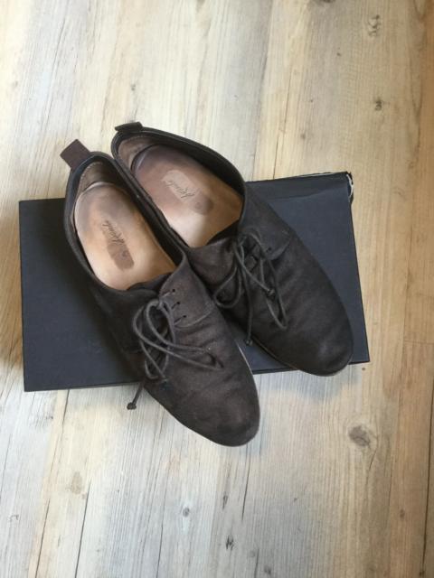 Marsèll MORO suede distressed shoes.Like GUIDI or A1923