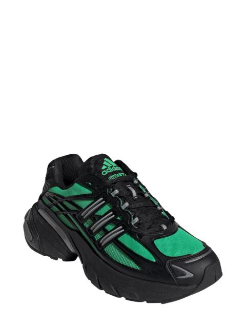adidas adidas Gender Inclusive Adistar Cushion XLG 2.0 Sneaker in Green/Core Black/Iron Met at Nordstrom