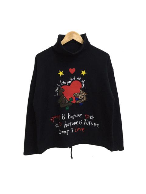 Other Designers Vintage - JEAN CHARLES DE CASTELBAJAC SPORT EMBROIDERY PULLOVER