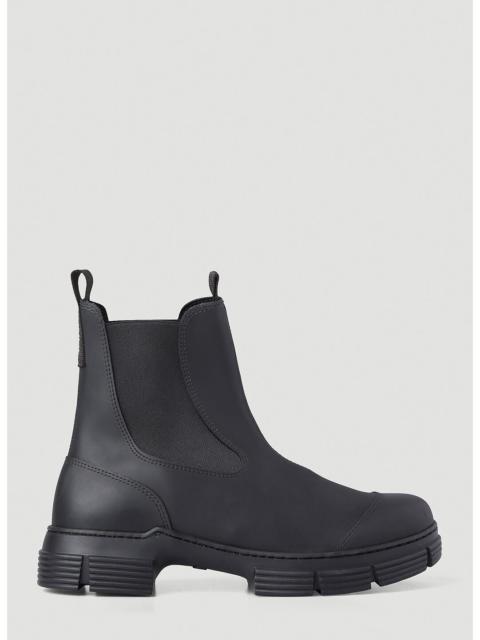 Ganni Women Recycled Rubber City Boot