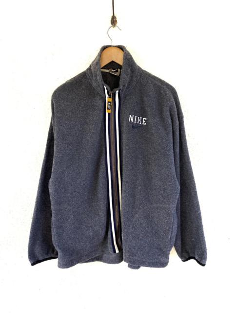 Nike Vintage NIKE Fleece Zipper Jacket