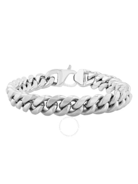 Other Designers Robert Alton Stainless Steel Reversible Curb Bracelet