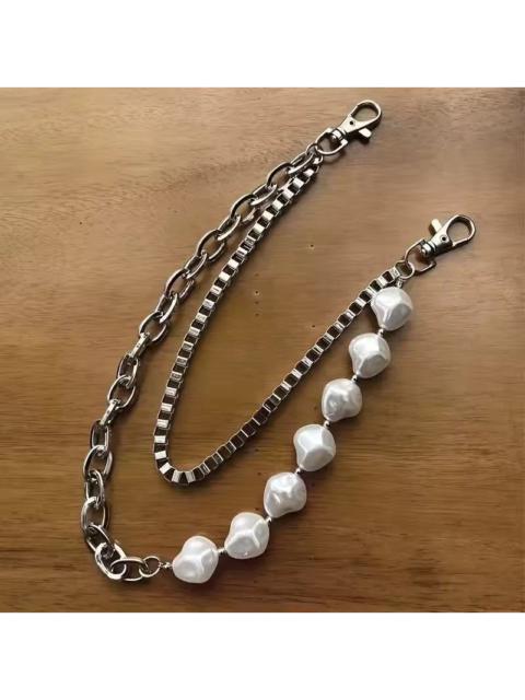 Other Designers Japanese Brand - Irregular Pearl Pants Chain