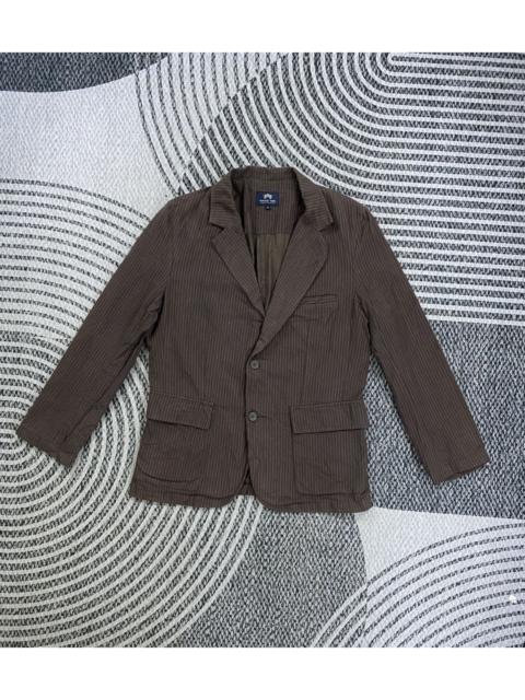 Other Designers Vintage Hang Ten Double Button Striped Blazer Coat