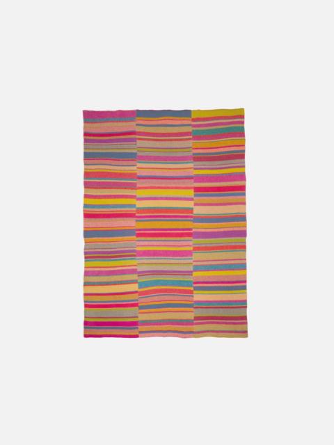 The Elder Statesman STRIPE SUPER SOFT BLANKET