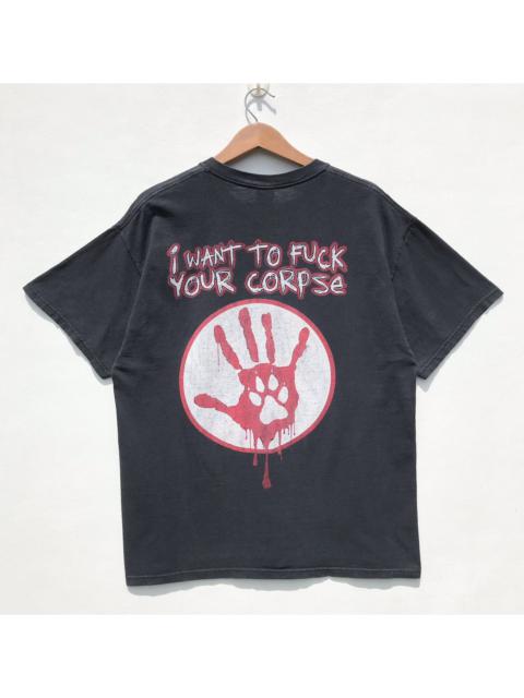 Other Designers 🔥Rare🔥Vintage Wolfpac Rap Rock Band Bloodhound Gang SunFaded