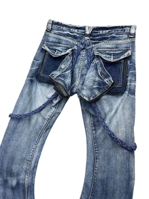 PPFM 🔥FYE🔥90’s PPFM Punk Curve Leg Custom Performance Jeans