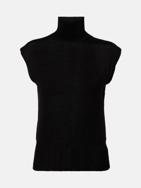 Rick Owens Virgin wool turtleneck top