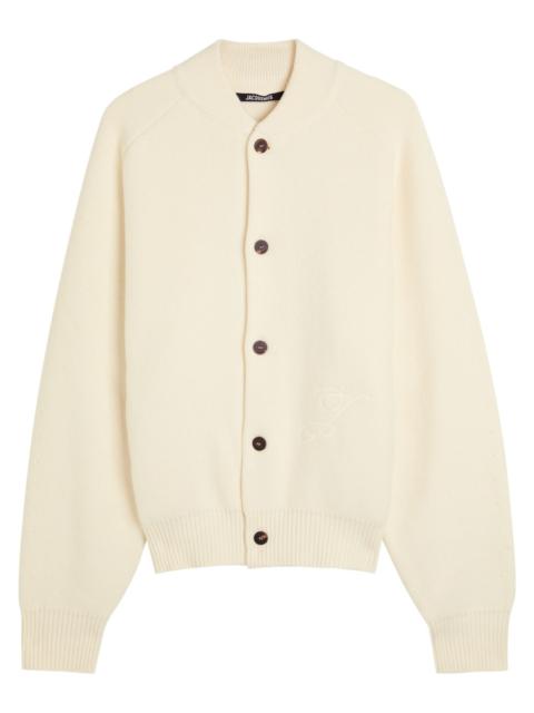 JACQUEMUS Jacquemus Le Cardigan Pallone Wool-blend Cardigan