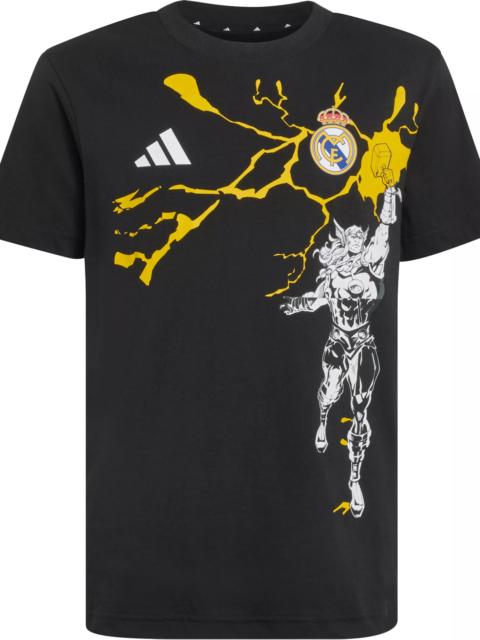 adidas adidas Youth Real Madrid x Avengers Black T-Shirt