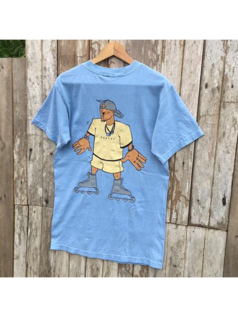 Other Designers Vintage 90s Bad Guy Roller Blades T-shirt