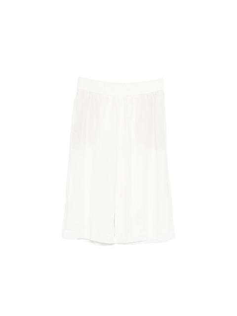 Brunello Cucinelli Brunello Cucinelli White Shorts - Knee-Length Shorts Women