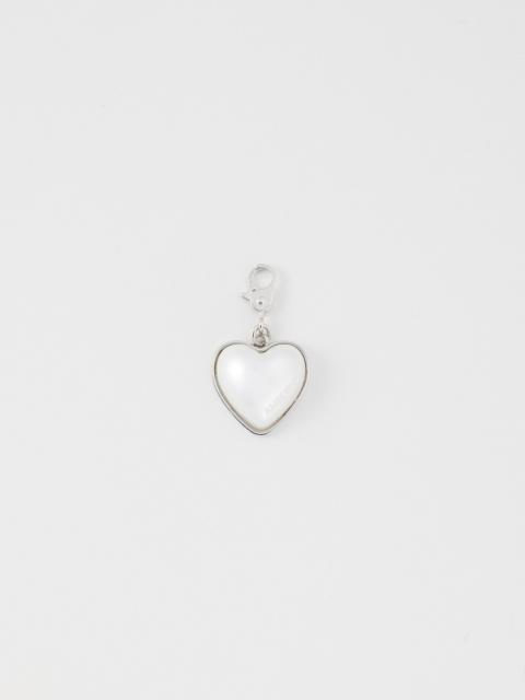 Ambush SMALL PEARL HEART CHARM