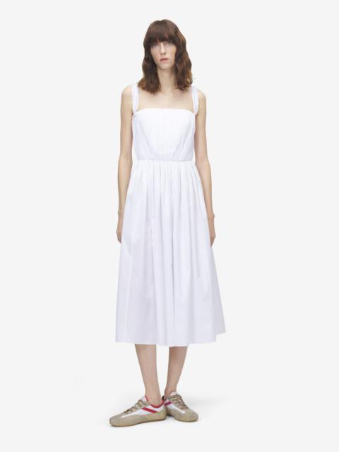 Alexander McQueen Gathered Midi Dress
