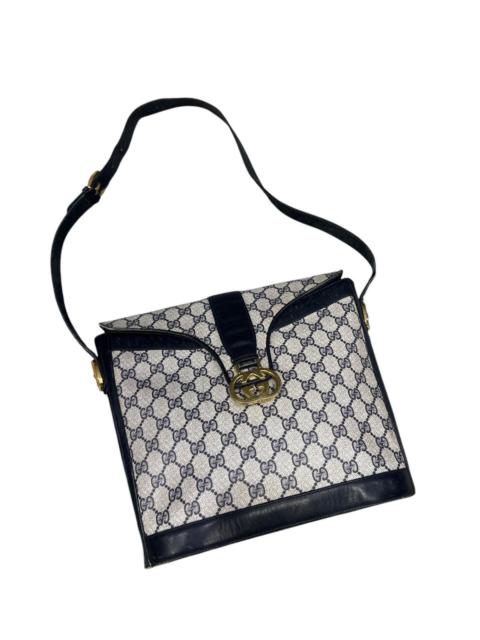 VINTAGE GUCCI FULL MONOGRAM SHOULDER BAG