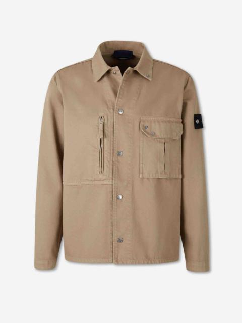 Stone Island TECHNICAL COTTON OVERSHIRT