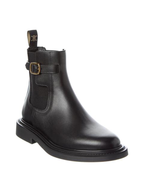CELINE CELINE Leather Chelsea Boot