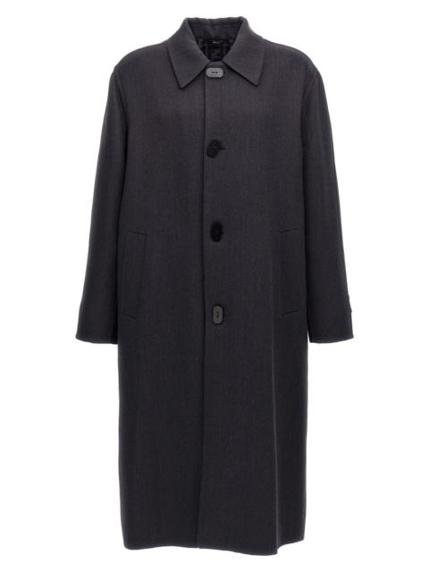 Fendi Men Double Wool Coat