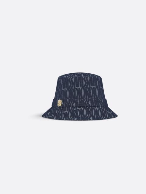 Teddy-D Miss Dior Allover Small Brim Bucket Hat