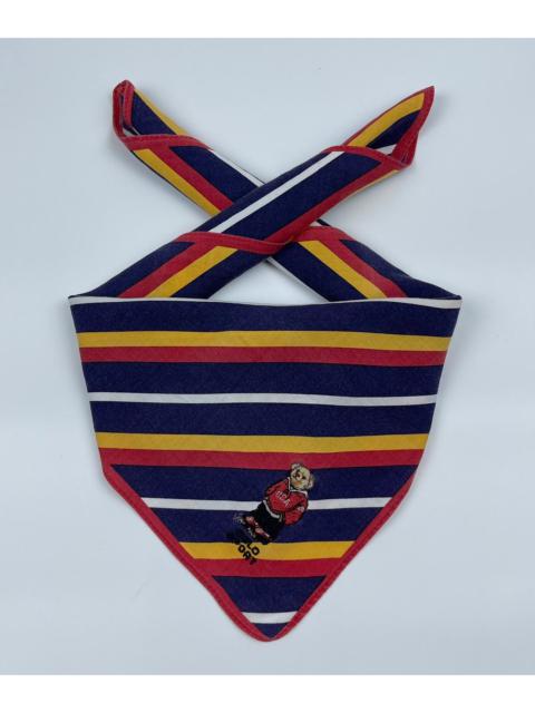 vintage polo sport bandana handkerchief neckerchief scarf