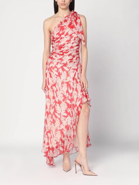 Victoria Beckham One-shoulder draped midi dress