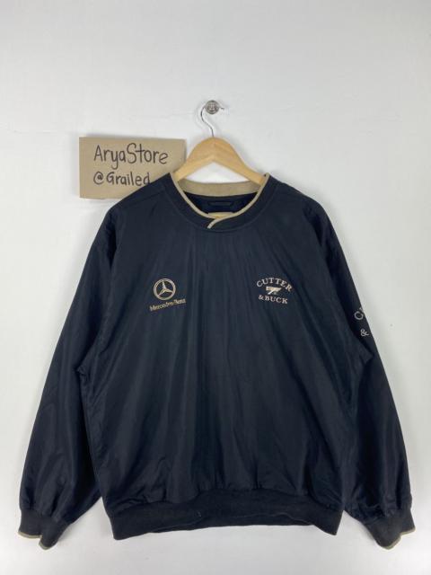Other Designers Vintage 90’s Mercedes Benz Embroidery Logo Sweater Pullover