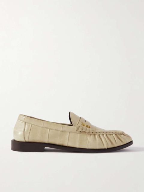 SAINT LAURENT Le Loafer leather loafers