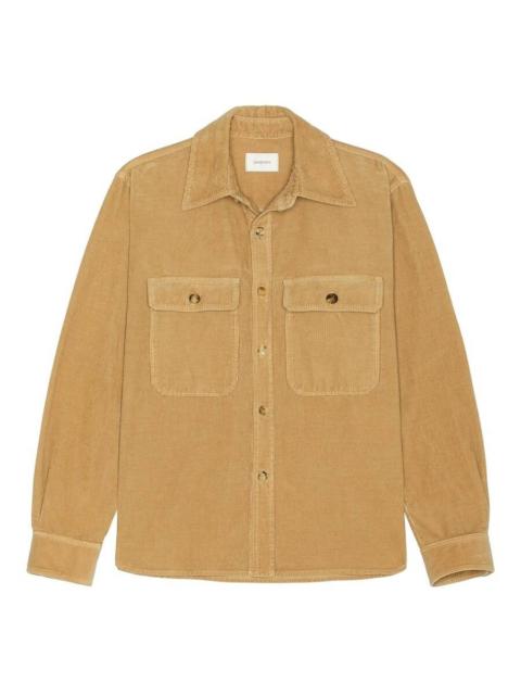 SAINT LAURENT Saint Laurent Corduroy Long-Sleeved Overshirt, Size X-Large
