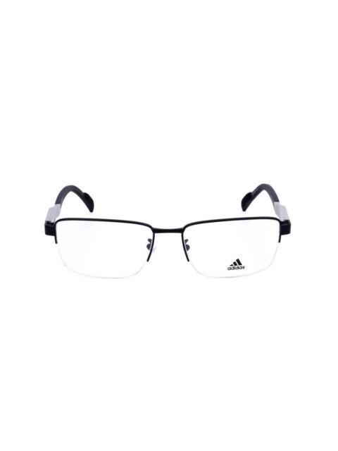 adidas Adidas Men's Black Rectangular Eyeglass Frames SP5026