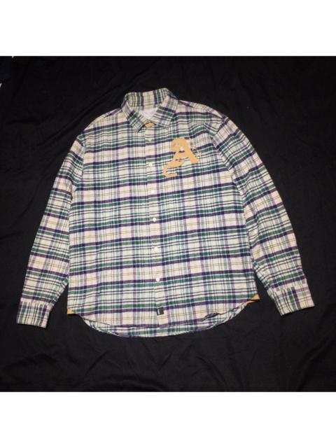 Other Designers Vintage Atmos Japanese Brand Checked Flannel Shirts