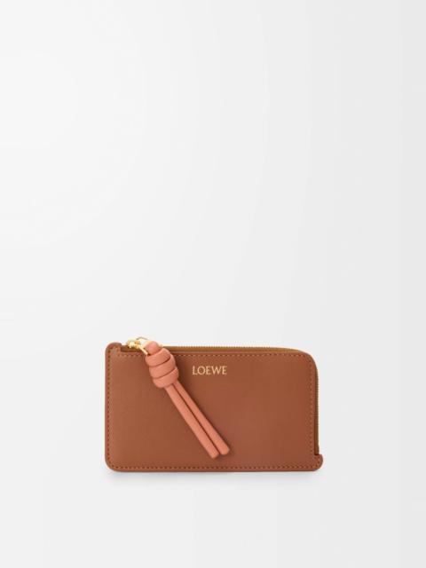 Loewe Knot coin cardholder in shiny nappa calfskin