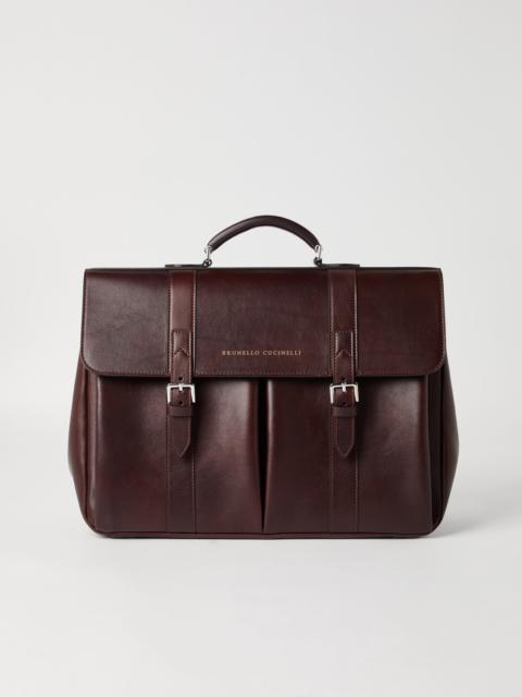 Brunello Cucinelli Calfskin briefcase