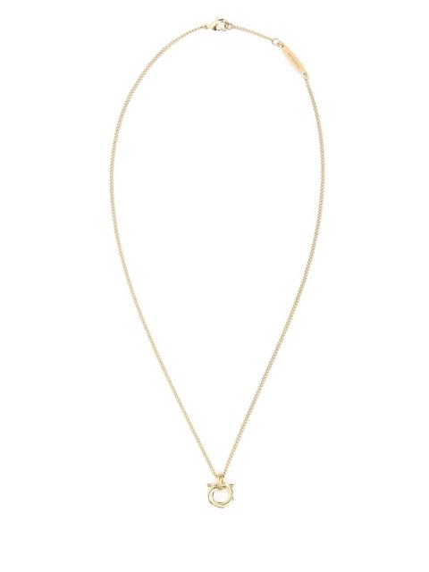 FERRAGAMO Salvatore Ferragamo Women Gold Metal Gancini Necklace